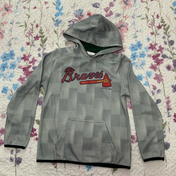 atlanta braves youth hoodie